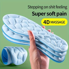Goose Egg Soft Massage Insoles Sweat-absorbing Memory Foam
