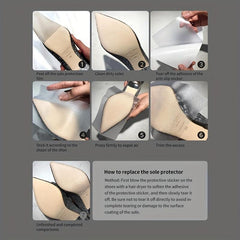 Self Adhesive Shoe Sole Stickers Anti Slip & Cuttable