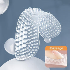 2pcs Silicone Heel Stickers Heels Grips Anti Slip Heel Cushions