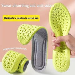 Comfortable Shock Absorption Insoles for Sneakers