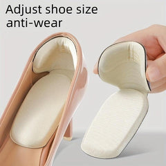 2pcs Heel Stickers Anti-drop Half size Pads - High heel Insoles