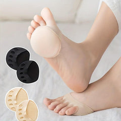 4D Forefoot Pads Toe Socks Half foot Socks For High Heels