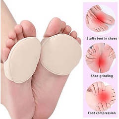5 Pairs Foot Pads Foot Pads Men's And Women's Invisible Socks