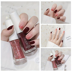 Water-Based Nail Polish 2-Pack No Bake Long Lasting