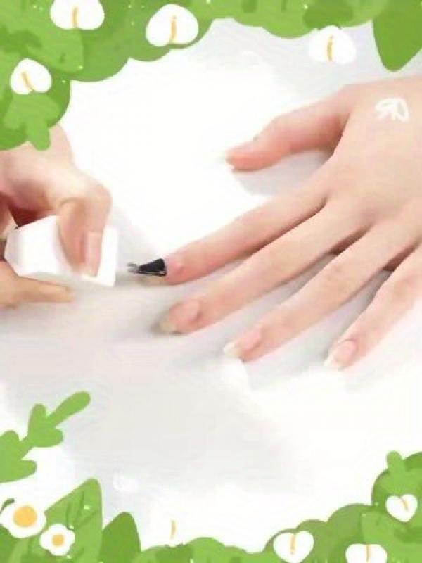 10ml Water Based Removable Nail Polish Quick Dry Alcohol Solid Manicure