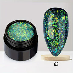 Aurora Gel Nail Polish Top Coat Hybrid Gel Varnish