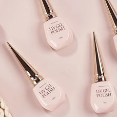 6-Piece Fall Gel Nail Polish Set Neutrals Purple Grey Gel Polish