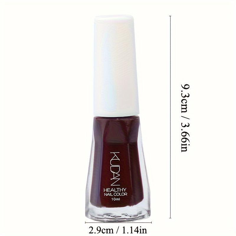 10ml Water Based Nail Polish Quick Dry Long Lasting Hypoallergenic