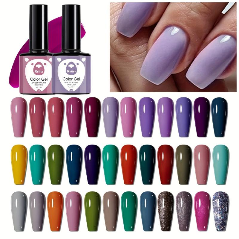 36 Colors Autumn Winter Nail Gel Long Lasting Salon Nail Art