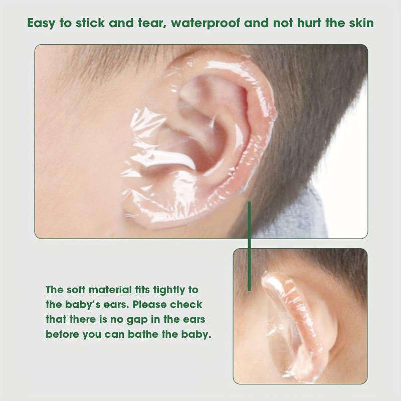 20pcs Baby Ear Protection Stickers for Shower & Pool