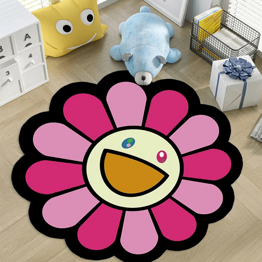 Baby Play Mats Round Crawling Padded Infant Carpet Kids Room Floor