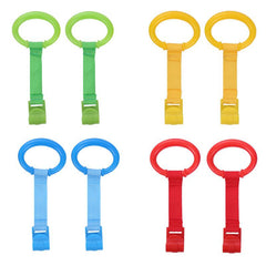 Colorful Baby Bed Zip Hook Set for Easy Sheet Removal