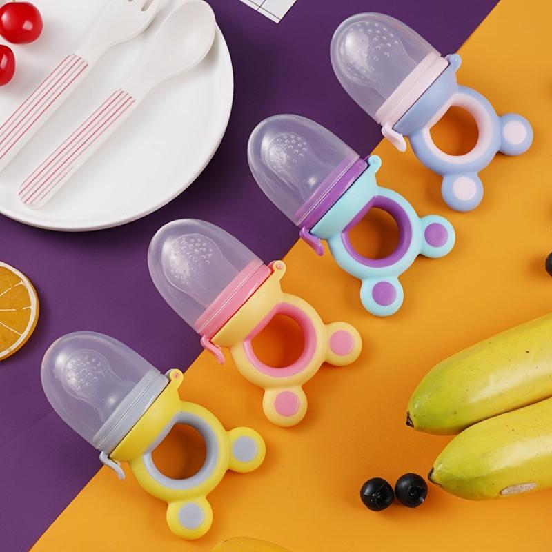 Silicone Teething Rings & Pacifiers for Safe Baby Feeding