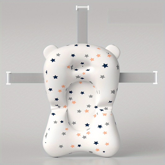 Newborn Baby Bath Seat Support - Soft Anti-Slip Bath Pad