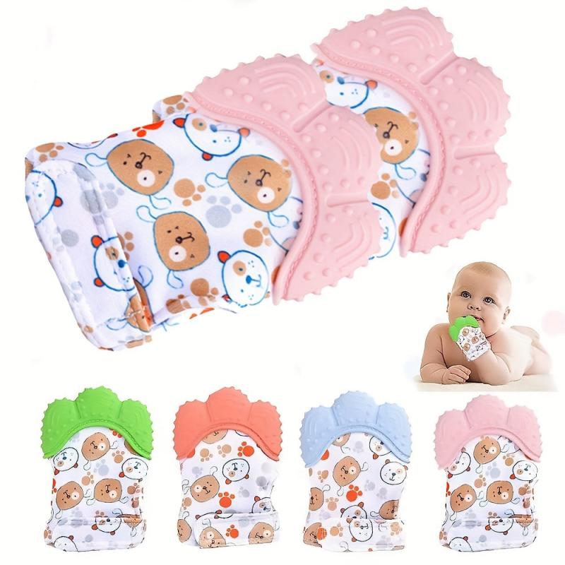 Silicone Baby Handle Toothpaste Soften Ring Belly Toothbrush
