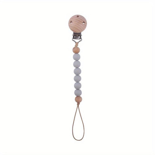 Beech Pacifier Clip for Baby's Safety