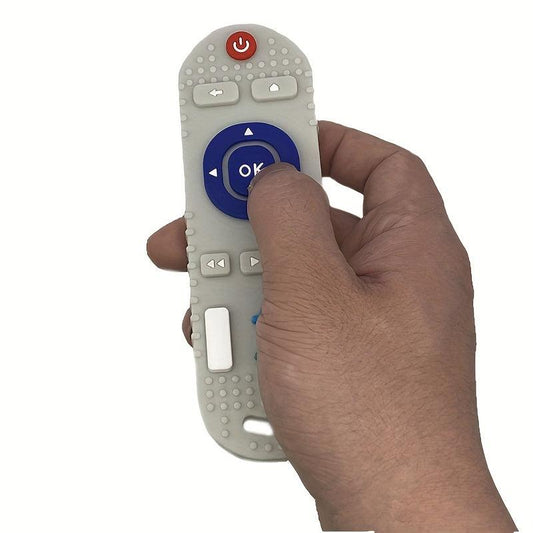 Baby Silicone Remote Control Teether Baby Anti eating Hand Molar Stick