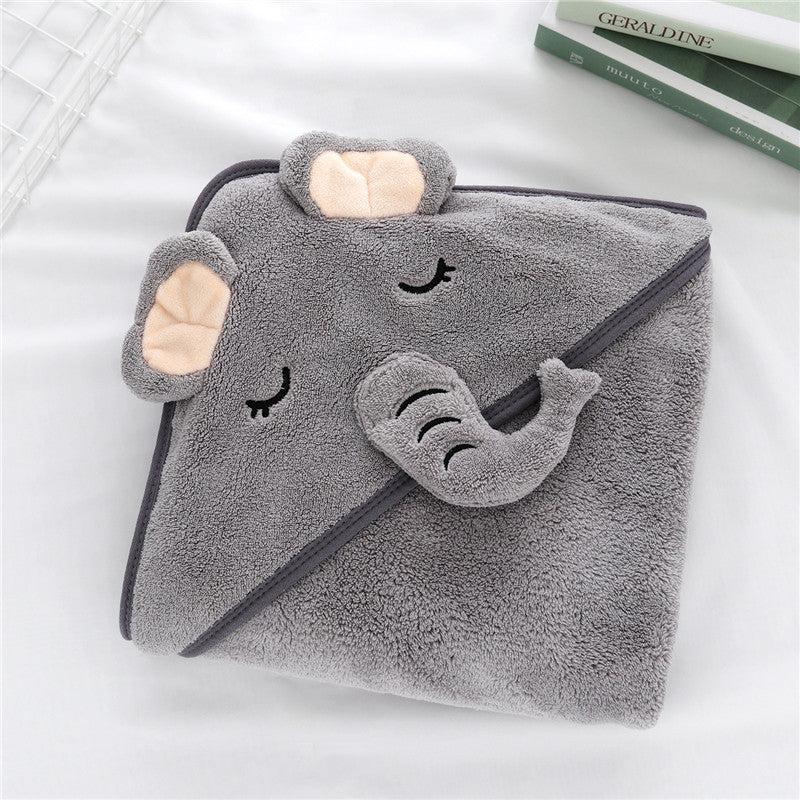 Soft Hooded Towel Blanket for Baby Boys Girls
