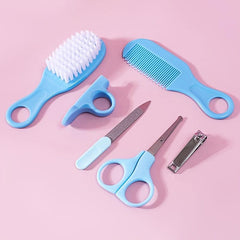 6 Pcs Newborn Baby Nail Hair Care Kit Infant Grooming Set