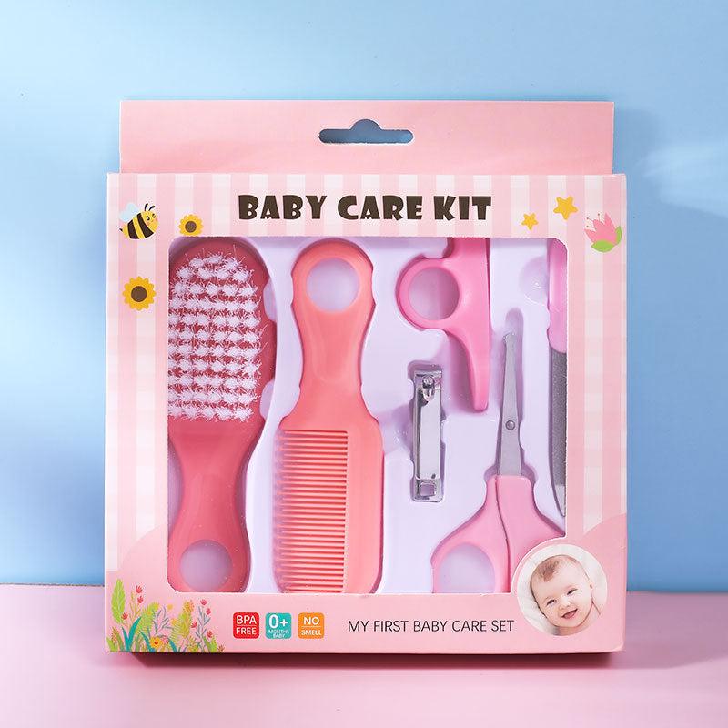 6 Pcs Newborn Baby Nail Hair Care Kit Infant Grooming Set