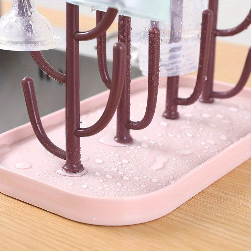 Baby Bottle Drain Rack Hanging Drainer Convenient Drying Shelf