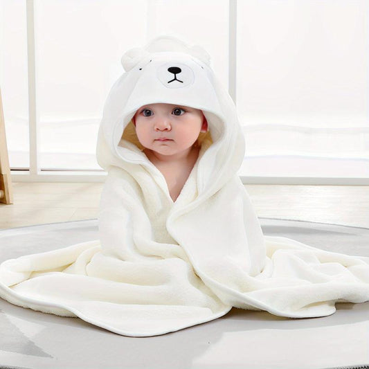 Children's Cartoon Bath Towel & Blanket - Soft & Absorbent