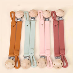 Silicone Baby Teether Chain Anti-lost Strap Soothing Pacifier Chain