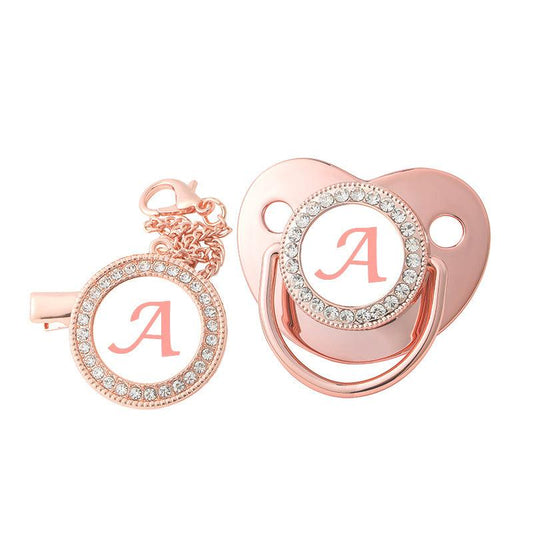 Rose English Letters Baby Soother - Calm and Play with Your Little One