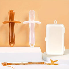 Silicone Teething Toy Set for Infant 6-8 Months