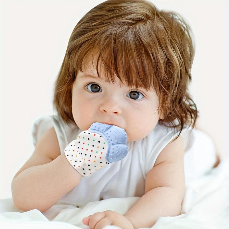 Baby Silicone Teething Glove Baby Biteable Teether Gloves
