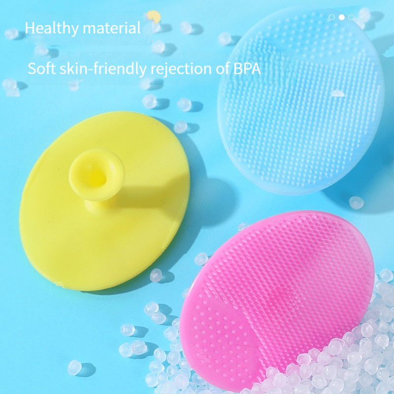 Silicone Shampoo Brush for Baby Bath Massage