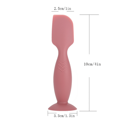Silicone Apothecary Spoon & Suction Cup for Baby Diaper Cream