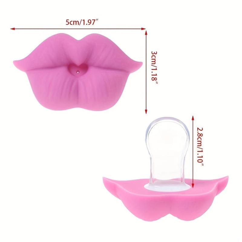 Silicone Toddler Mustache Beard Pacifier for Babies and Toddlers