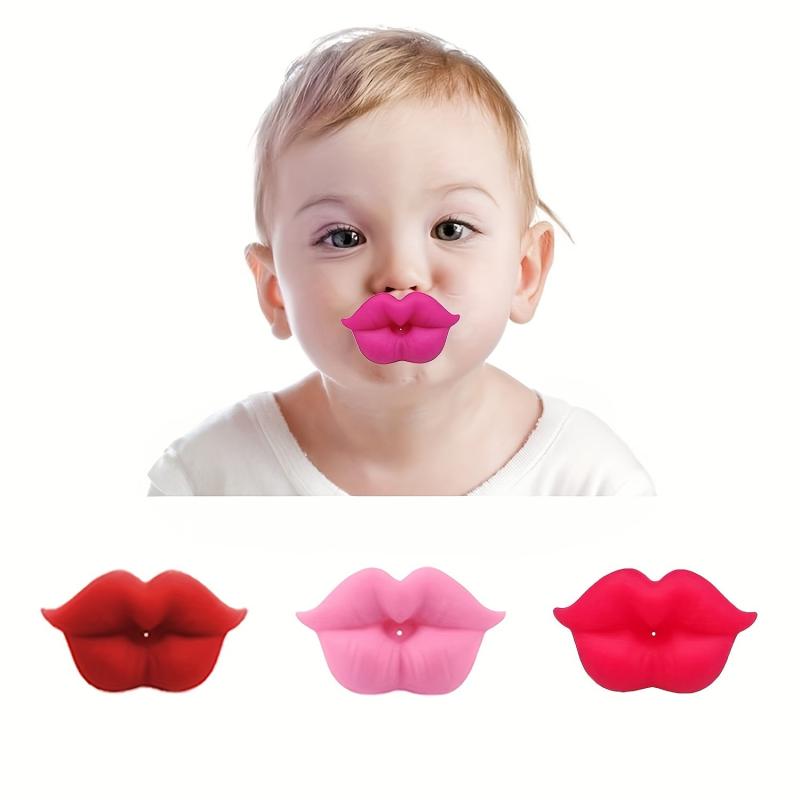 Silicone Toddler Mustache Beard Pacifier for Babies and Toddlers