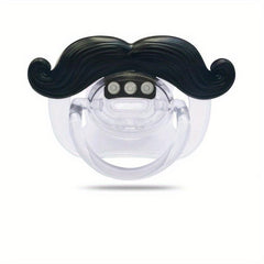 Silicone Toddler Mustache Beard Pacifier for Babies and Toddlers