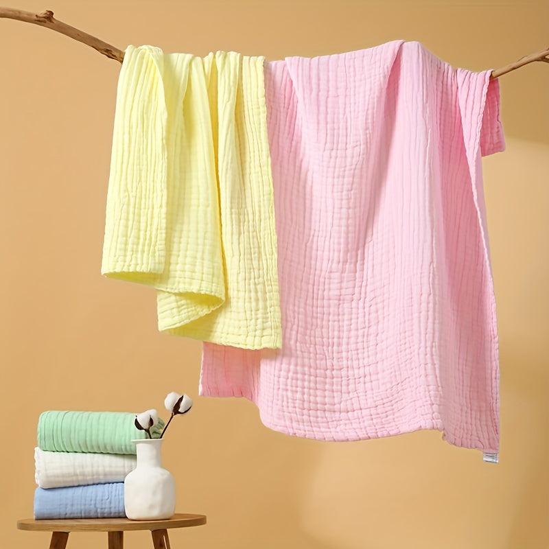 Baby Soft Bath Towel Six Layer Gauze Wrap Newborn Cuddling Quilt