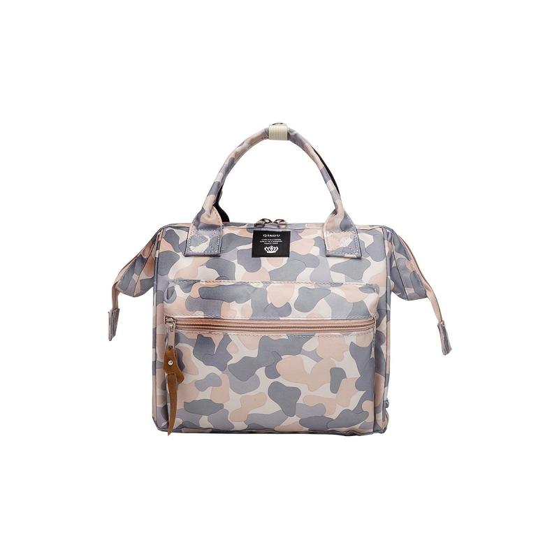 Small Diaper Bag Backpack Mini Diaper Tote & Portable Crossbody Backpack