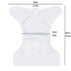 Reusable Adjustable Cloth Diaper for Boys & Girls No Insert Needed