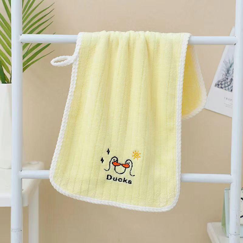 Pure Cotton Children's Face Wash Towel Absorbent Hair Soft Face Wipe