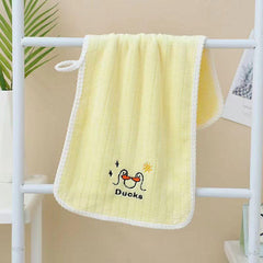 Pure Cotton Children's Face Wash Towel Absorbent Hair Soft Face Wipe