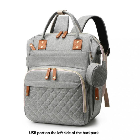 Diaper Bag Backpack Travel Baby Changing Waterproof Stylish