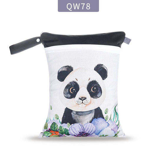 Waterproof Swimsuit Pouch for Toddlers - Wet Diapers Wet Clothes Wet Swim Gear