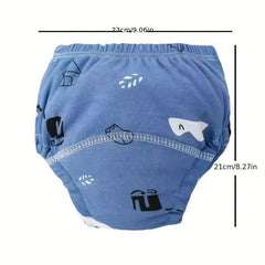 2pcs Reusable Cotton Training Pants For Infants