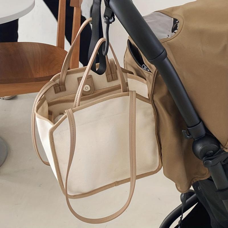 Mommy Bag Canvas Mother And Baby Bag Light Handbag Lunch Bag