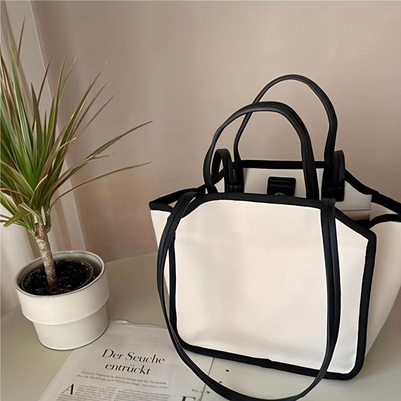 Mommy Bag Canvas Mother And Baby Bag Light Handbag Lunch Bag