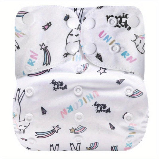 1 Pc Reusable Cloth Diapers For Girls Boys Adjustable Washable Nappy