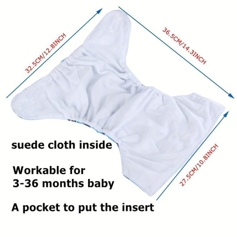 Adjustable Pocket Cloth Diapers for Baby's Comfort