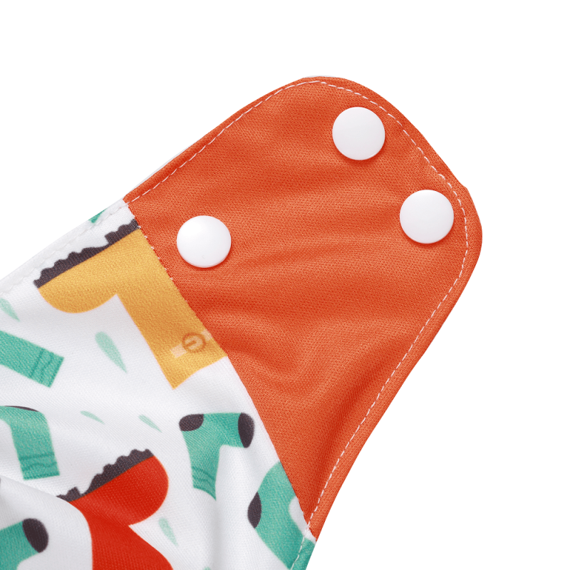 Waterproof Reusable Printed One Size Cloth Diaper
