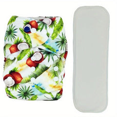 Waterproof Washable Reusable Cloth Diaper Nappy with Microfiber Insert