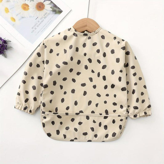 Waterproof Long Sleeve Feeding Bib for Easy Clean-Up